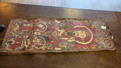 Lot 92 - A group of eight ceremonial Daoist scrolls