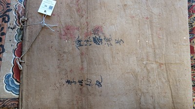 Lot 92 - A group of eight ceremonial Daoist scrolls