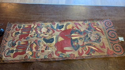 Lot 92 - A group of eight ceremonial Daoist scrolls