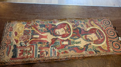 Lot 92 - A group of eight ceremonial Daoist scrolls