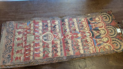 Lot 92 - A group of eight ceremonial Daoist scrolls