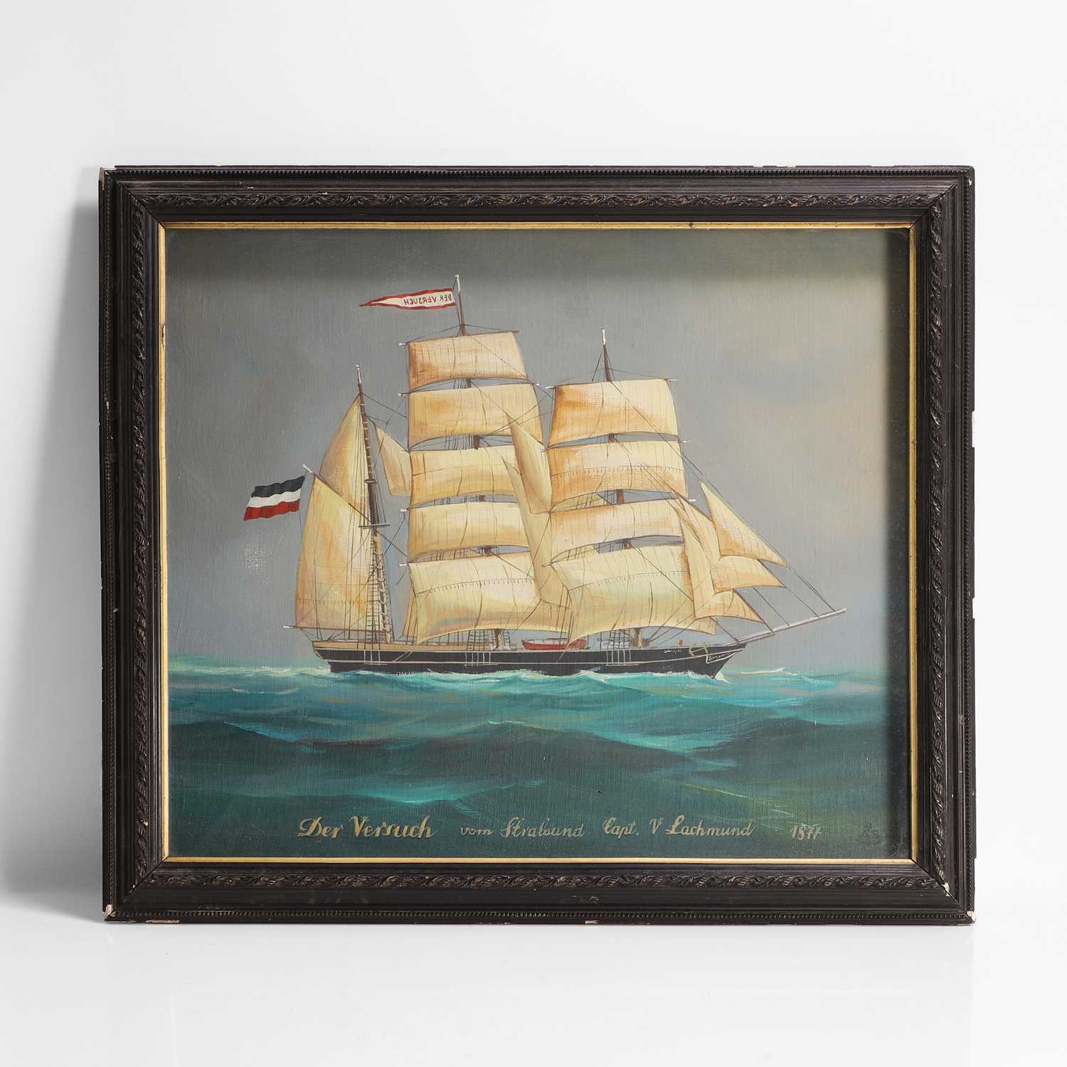 Lot 194 - German Naive School, in the manner of Lars Petter Sjöström