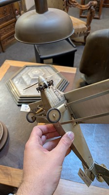 Lot 316 - A scratch-built model of the aeroplane 'Spirit of St. Louis'