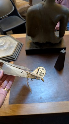 Lot 316 - A scratch-built model of the aeroplane 'Spirit of St. Louis'