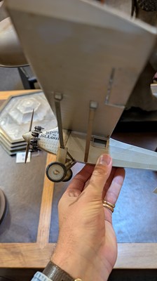 Lot 316 - A scratch-built model of the aeroplane 'Spirit of St. Louis'