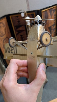 Lot 316 - A scratch-built model of the aeroplane 'Spirit of St. Louis'