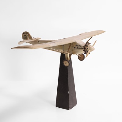 Lot 316 - A scratch-built model of the aeroplane 'Spirit of St. Louis'