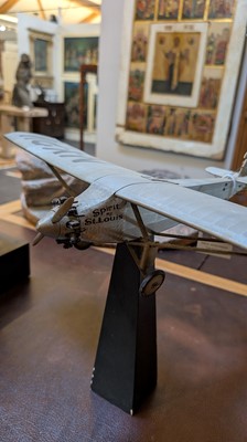 Lot 316 - A scratch-built model of the aeroplane 'Spirit of St. Louis'