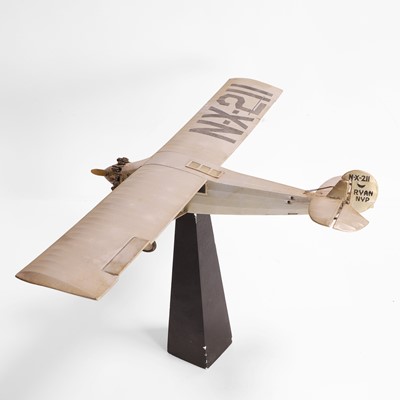 Lot 316 - A scratch-built model of the aeroplane 'Spirit of St. Louis'