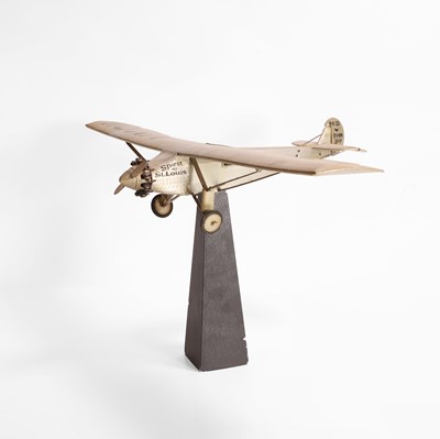 Lot 316 - A scratch-built model of the aeroplane 'Spirit of St. Louis'