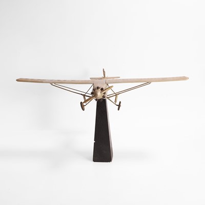 Lot 316 - A scratch-built model of the aeroplane 'Spirit of St. Louis'