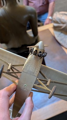 Lot 316 - A scratch-built model of the aeroplane 'Spirit of St. Louis'