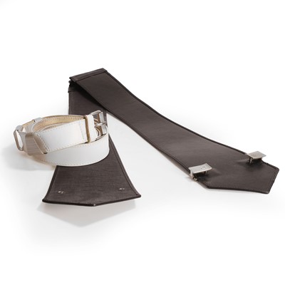 Lot 1339 - Two leather belts