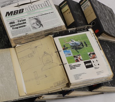 Lot 154 - A large collection of photographs relating to the Messerschmitt-Bölkow-Blohm company