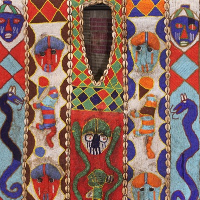 Lot 145 - A beaded ceremonial tunic