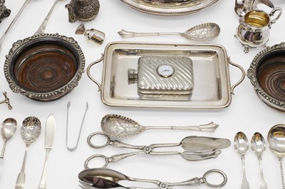 Lot 29 - A collection of silver-plated wares