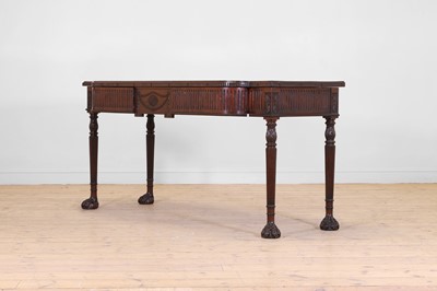 Lot 74 - A George III-style mahogany serving table