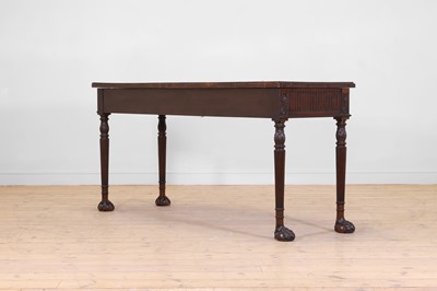 Lot 74 - A George III-style mahogany serving table