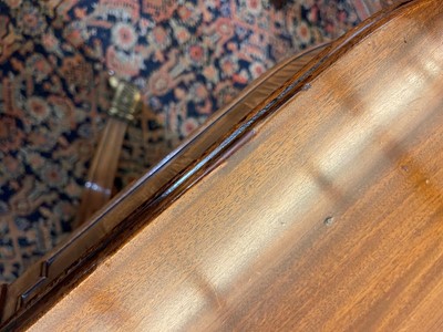 Lot 49 - A Regency mahogany extending dining table
