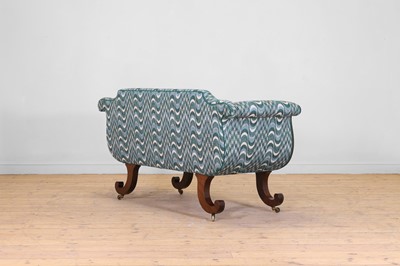 Lot 70 - A Regency mahogany settee