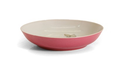 Lot 114 - A Chinese famille rose saucer