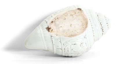 Lot 93 - A large Chinese porcelain sea snail