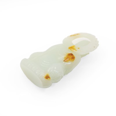 Lot 120 - A Chinese jade carving