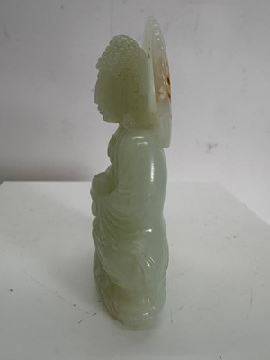 Lot 120 - A Chinese jade carving