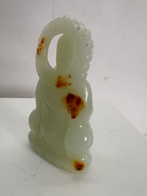 Lot 120 - A Chinese jade carving
