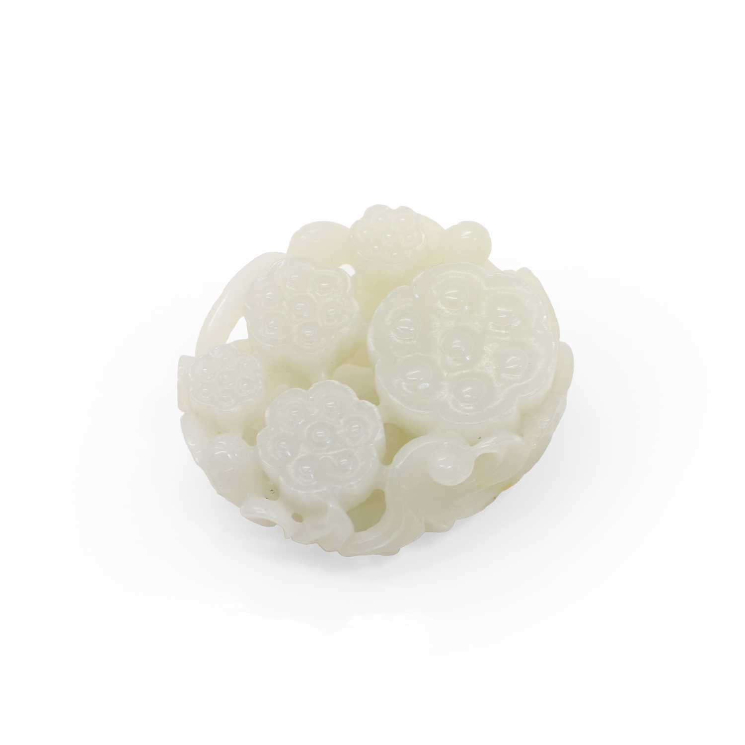 Lot 121 - A Chinese jade carving
