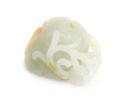 Lot 119 - A Chinese jade carving
