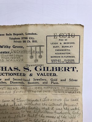 Lot 110 - A Buffalo Bill gold-filled pocket watch