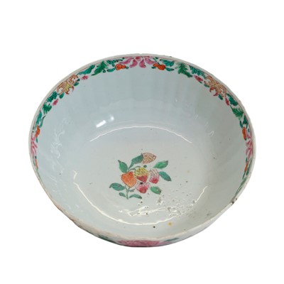 Lot 152 - A Chinese famille rose punch bowl