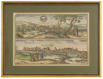 Lot 19 - Oxford. Braun (Georg & Hogenberg Franz), Oxonium Nobile Anglie oppidum..