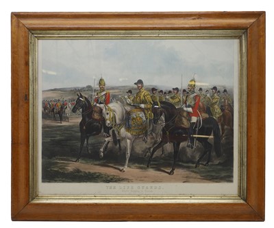 Lot 483 - After Henry Martens 'The 1st Life Guards, Band Passing in Review'