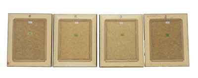 Lot 480 - A collection of four framed crests