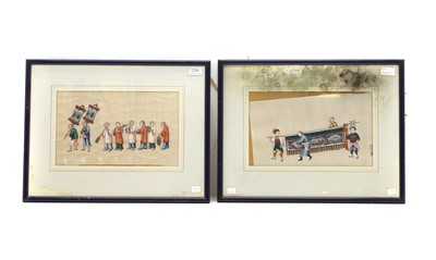 Lot 121 - Two Chinese paintings