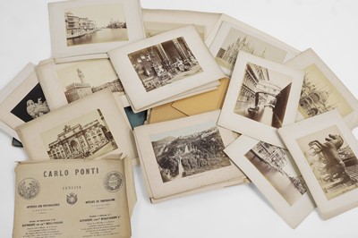 Lot 492 - A collection of photographs of Italy and France