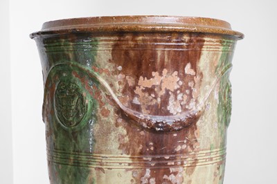 Lot 565 - A pair of large Boisset Anduze terracotta pots