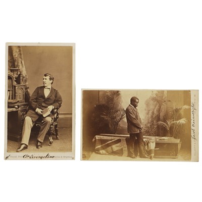 Lot 315 - David Livingstone's coffin attended by Jacob Wainwright