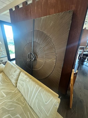 Lot 7 - A pair of 'Heroic Sunburst' doors