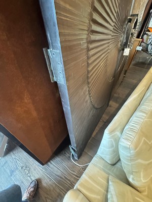 Lot 7 - A pair of 'Heroic Sunburst' doors