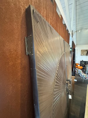 Lot 7 - A pair of 'Heroic Sunburst' doors