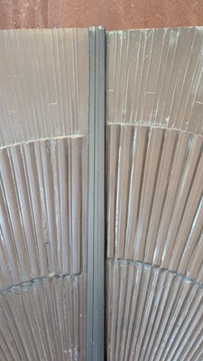 Lot 7 - A pair of 'Heroic Sunburst' doors