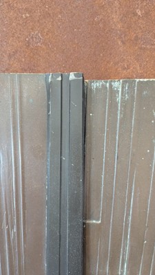 Lot 7 - A pair of 'Heroic Sunburst' doors