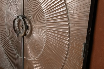 Lot 7 - A pair of 'Heroic Sunburst' doors
