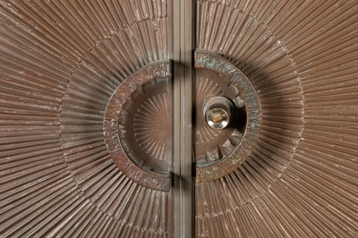 Lot 7 - A pair of 'Heroic Sunburst' doors