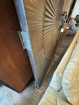 Lot 7 - A pair of 'Heroic Sunburst' doors