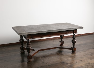 Lot 72 - A baroque marble-topped table