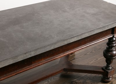 Lot 72 - A baroque marble-topped table